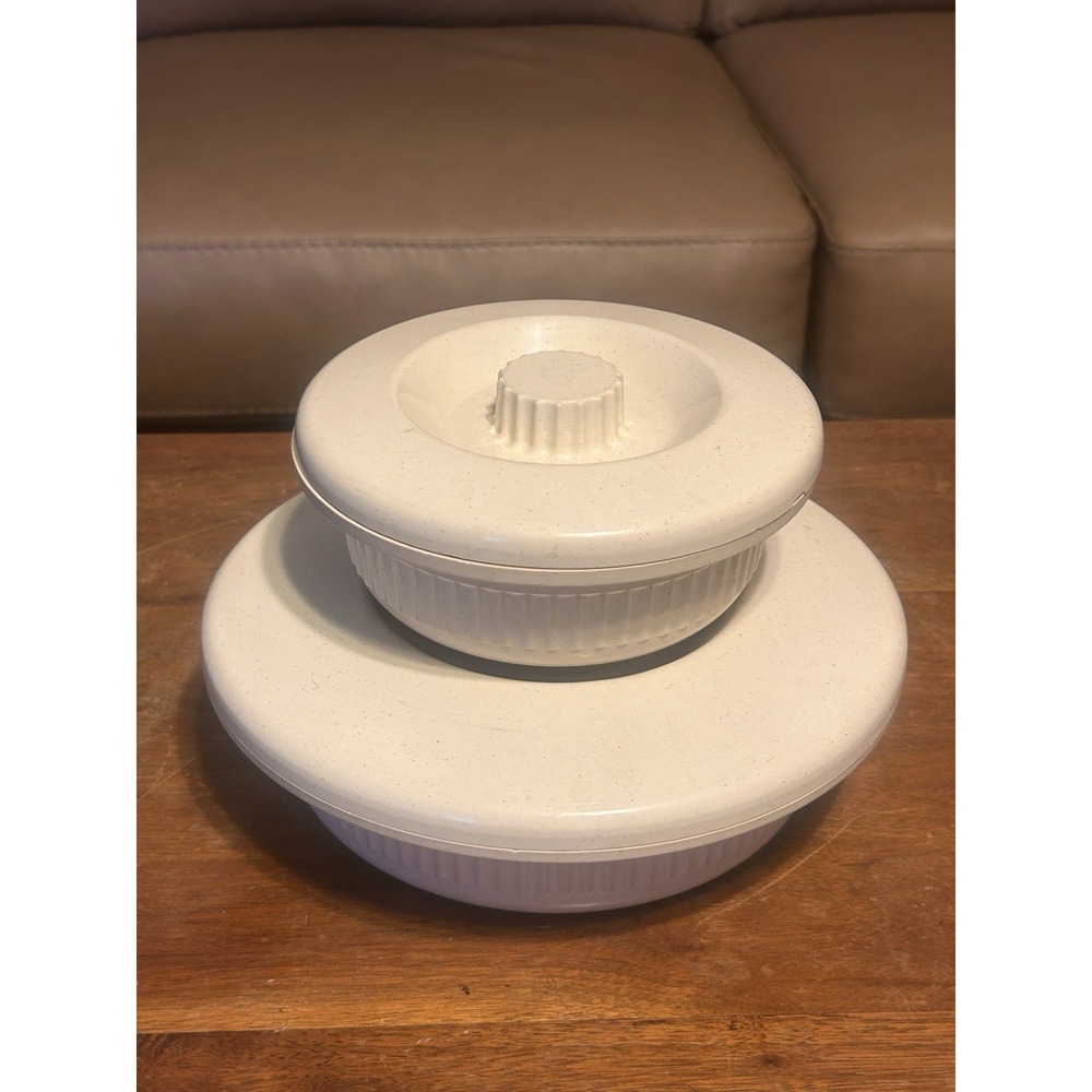 MicroWare Anchor Hocking Microwave & Oven Safe Cookware 16oz W/lid & 1 Qt. Cass